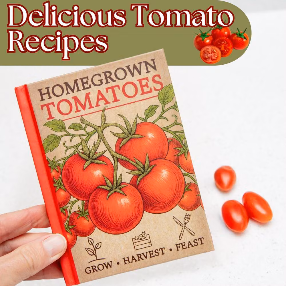 Boxer Gifts Homegrown Tomatoes Gardening Gift Book - A Guide to Growing and Cooking, Multicolour – 3