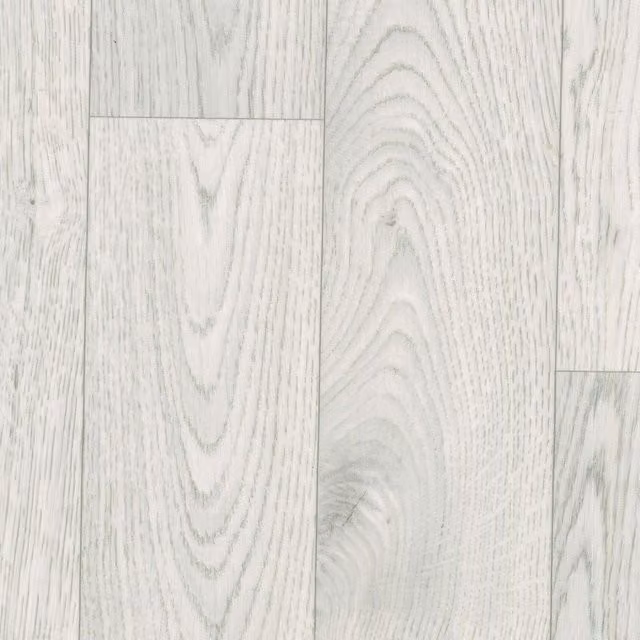 Vinyl Flooring UK White Wood Effect Textile Backed Vinyl Flooring Sheet W: 100 cm, L: 300 cm