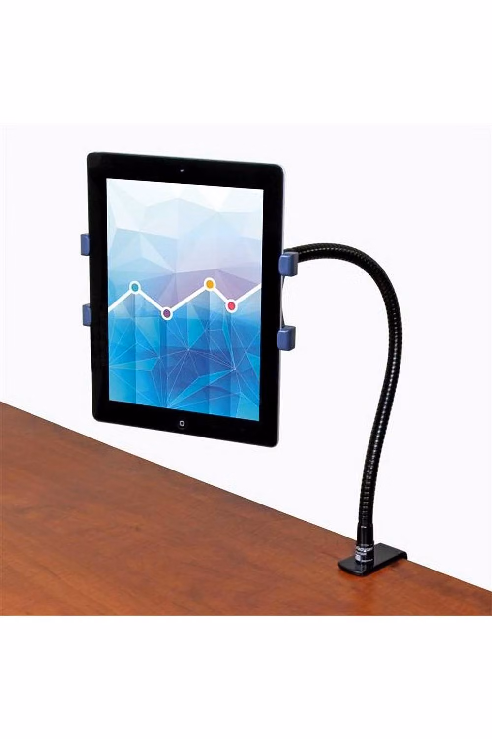 StarTech.com Gooseneck Tablet Holder with Bendable Arm in Black – 3