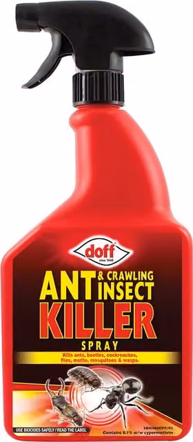 Doff Ant and Crawling Insect Killer Spray Red
