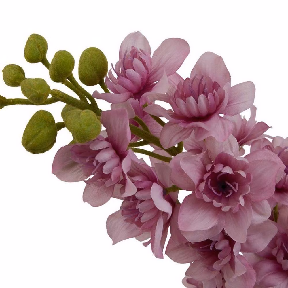Lemon Pavilion Furniture and Decor Purple Elatum Delphinium Artificial Flower, Height: 78 cm – 2