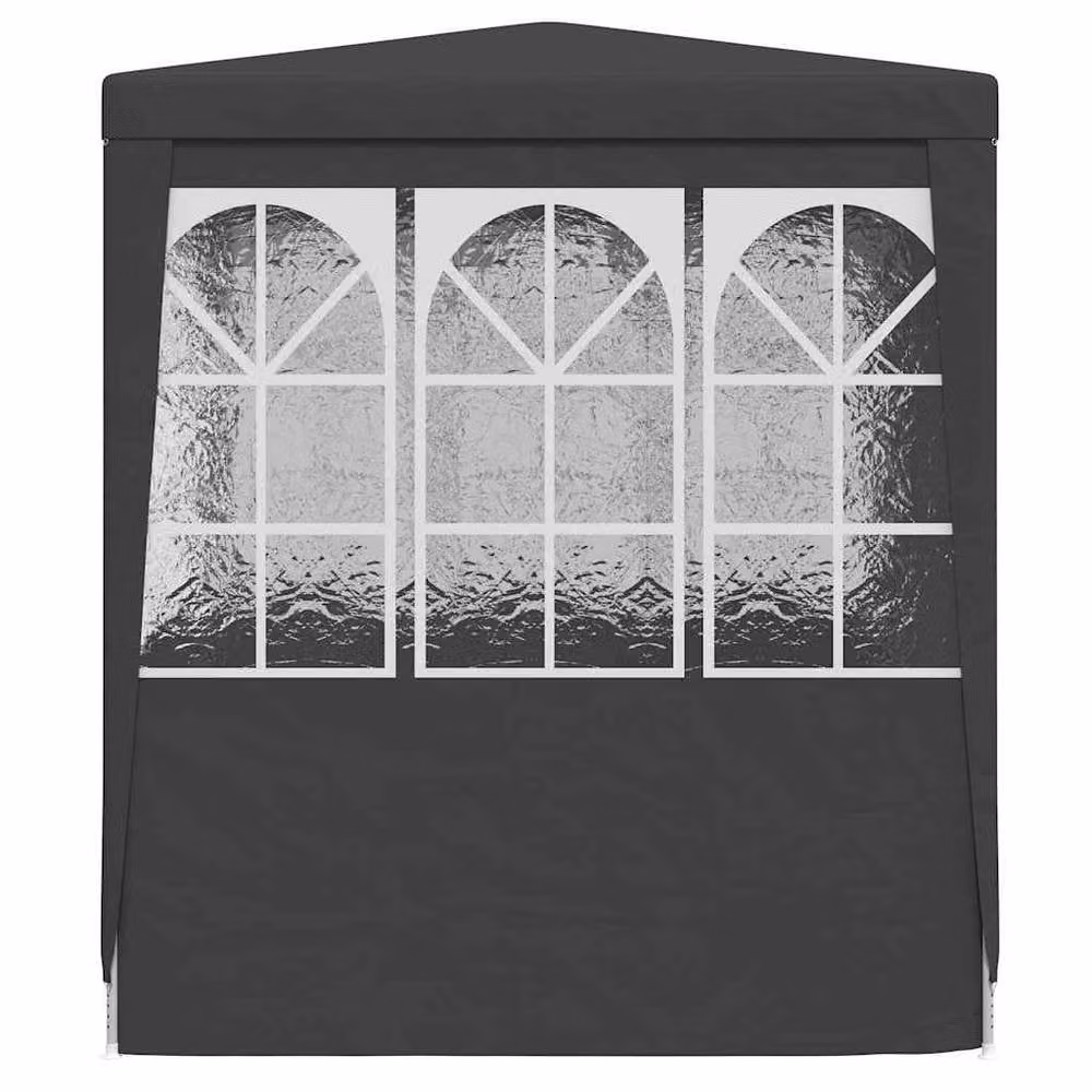 Berkfield Home Professional Party Tent Side Walls in Anthracite and Black, W x H: 2.5 x 2.5 m – 4