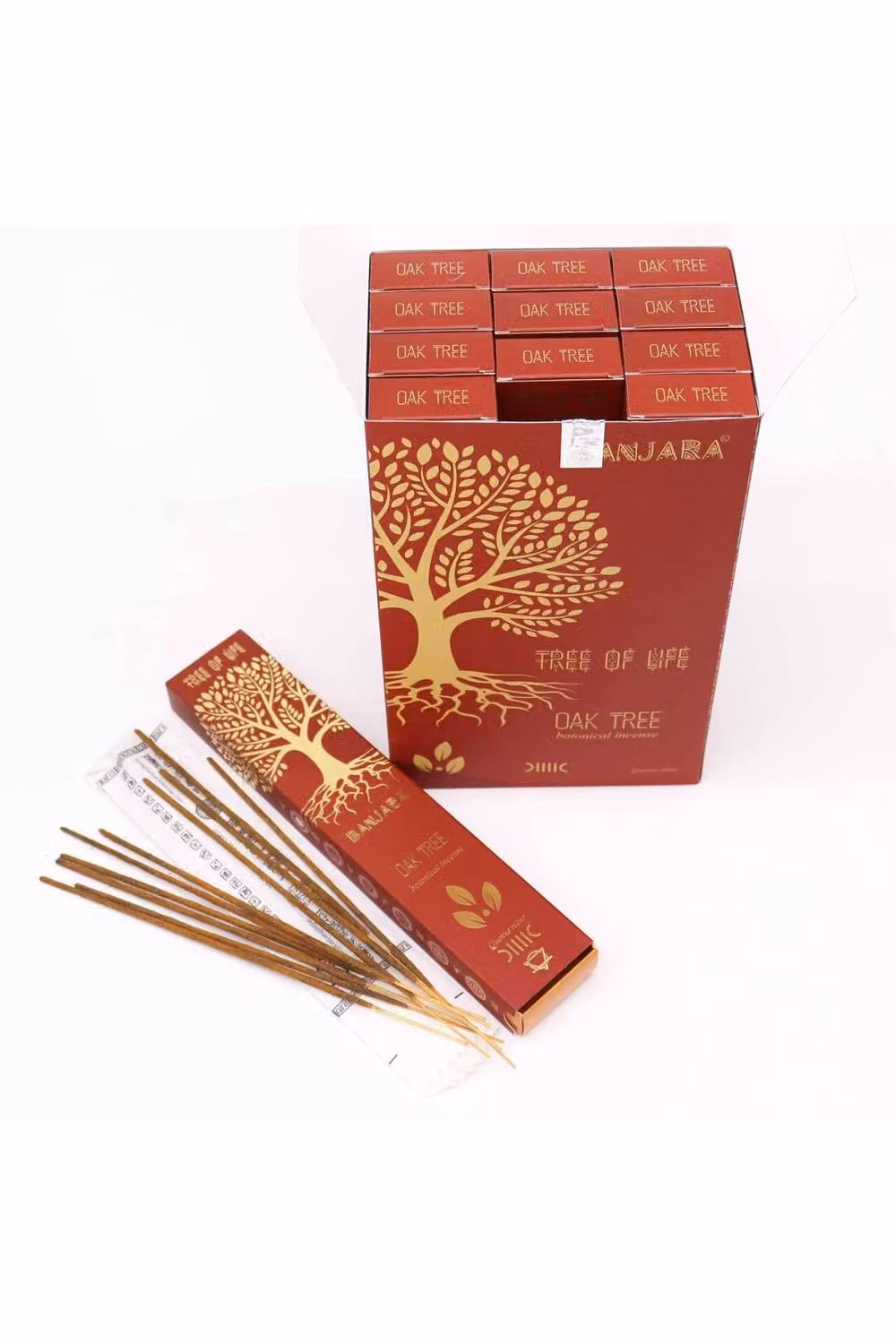 KDMD Banjara Oak Tree Botanical Incense Sticks with Natural Woody and Floral Aroma in Brown – 2