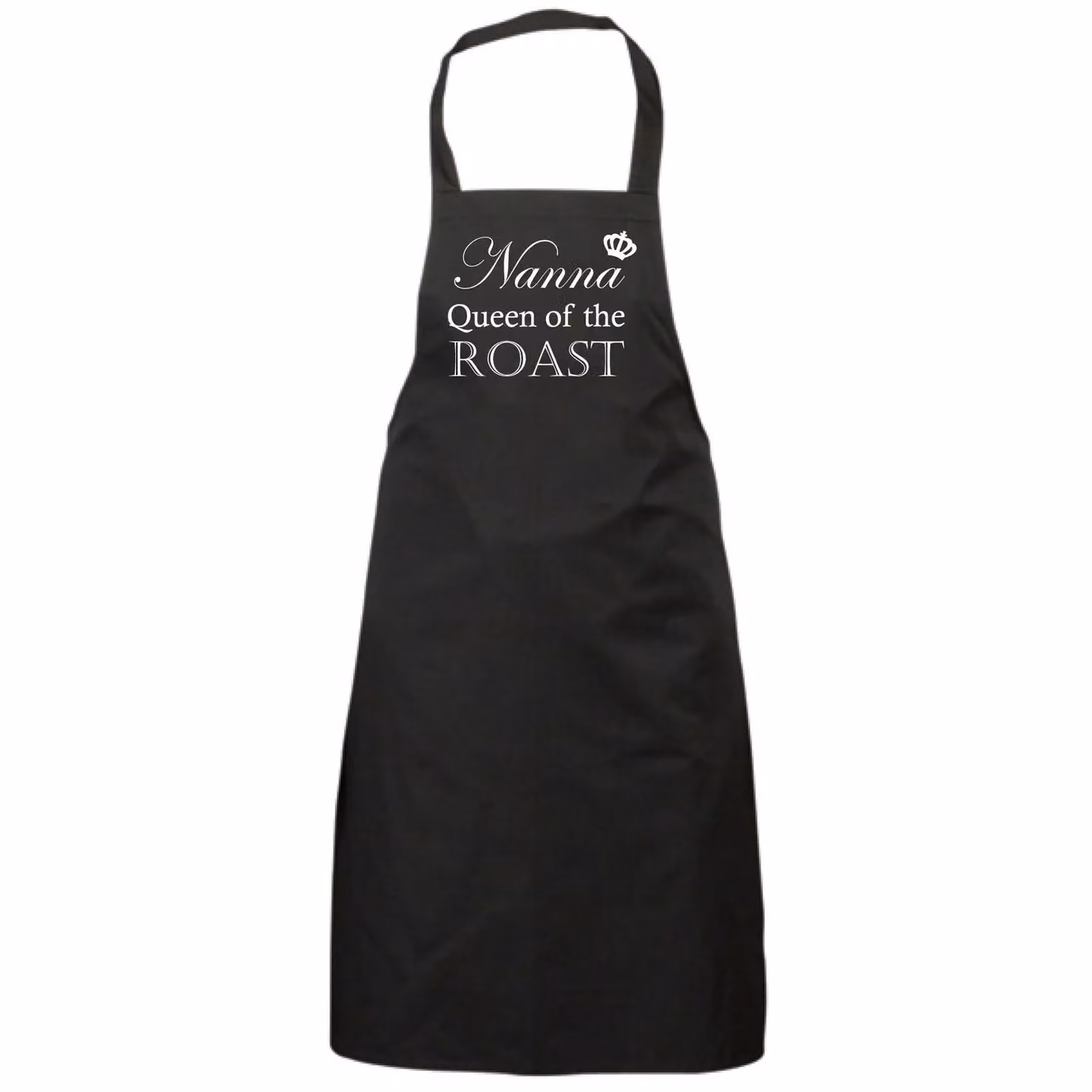 60 Second Makeover Nanna Queen Of The Roast Black Apron for Women – 2