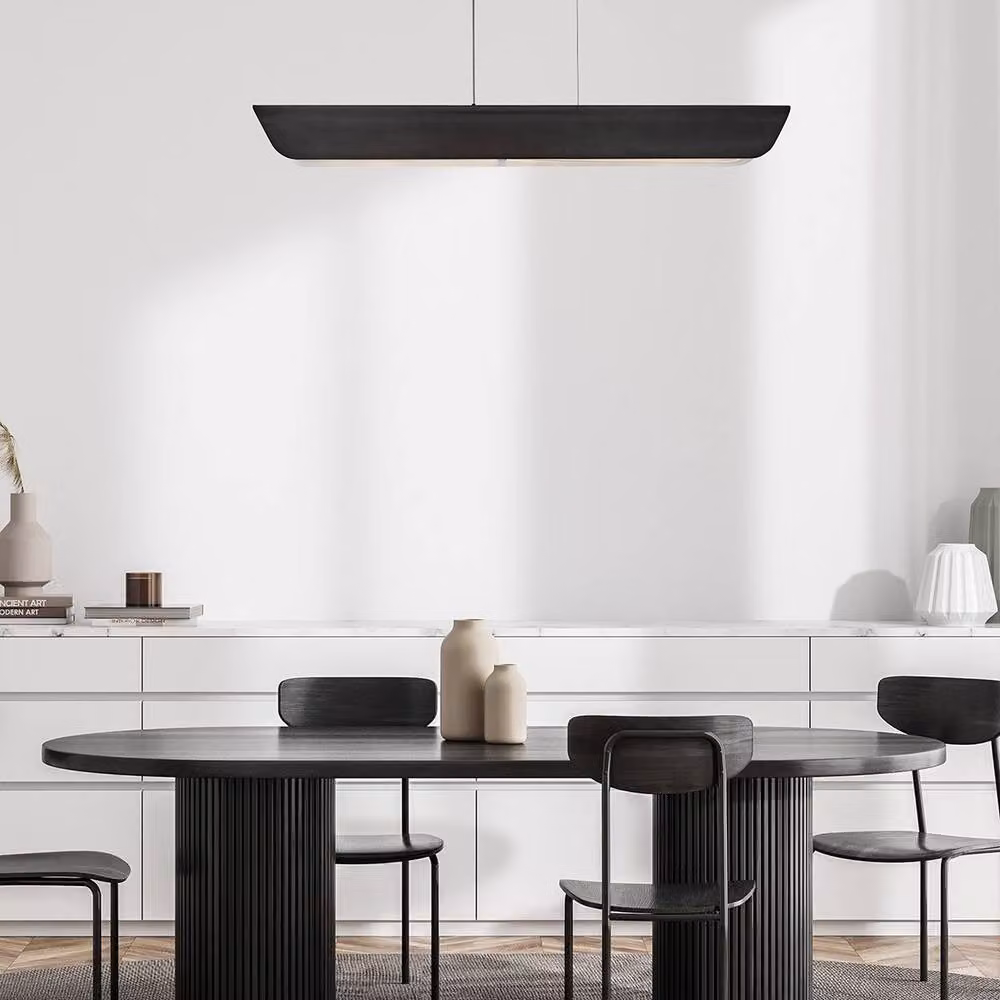 Netlighting Hinkley Arco LED Bar Pendant in Black Oxide with Warm White 3000k Light – 2