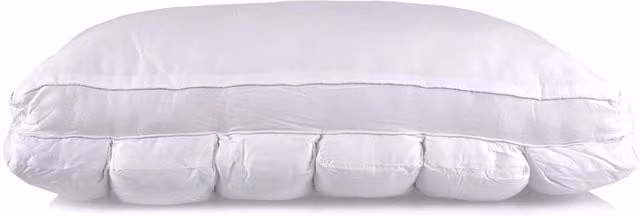 Homescapes Organic Bamboo Pillow, White