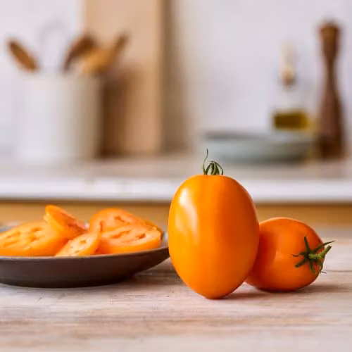 Thompson & Morgan Tomato Vivacious F1 Orange Vegetable Seeds, 8 Seeds per Packet – 2