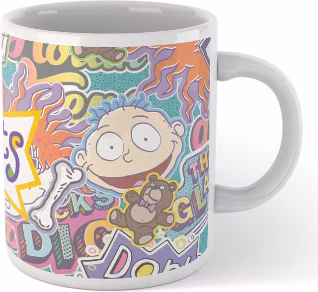 Official Nickelodeon Rugrats Ceramic Mug in White