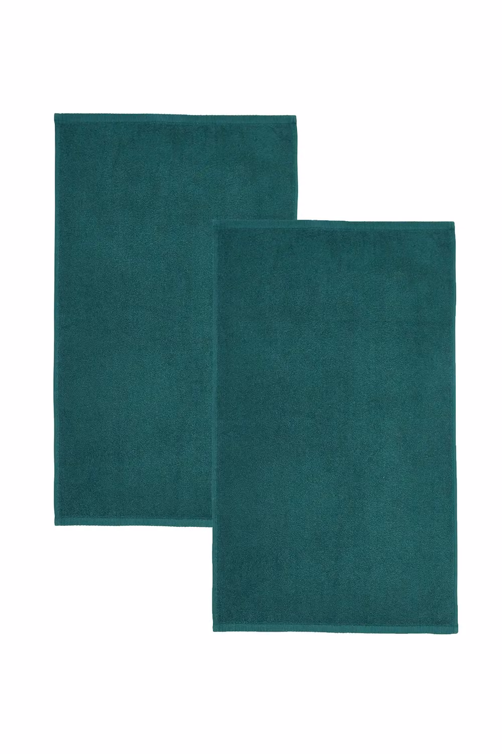 Catherine Lansfield Quick Dry Cotton Bath Sheet Pair in Green – 3