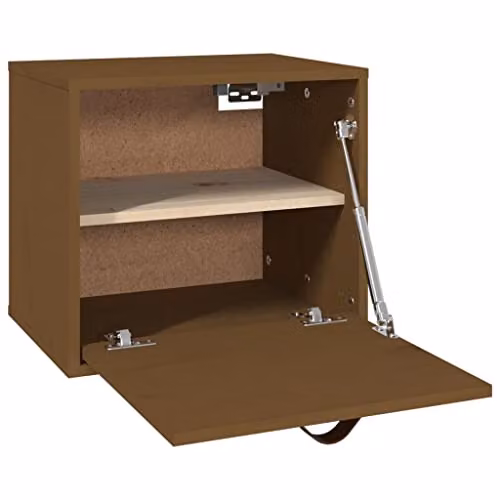 vidaXL Wall Cabinet in Honey Brown Solid Pine W/D/H: 40 x 30 x 35 cm – 4
