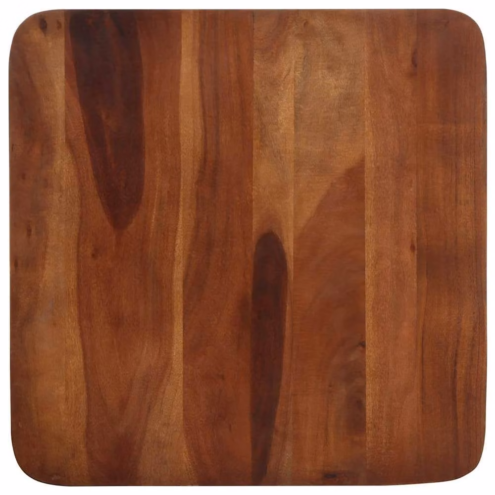 Berkfield Home Bar Table in Brown Solid Acacia Wood, W/D/H: 60 x 60 x 107 cm – 3
