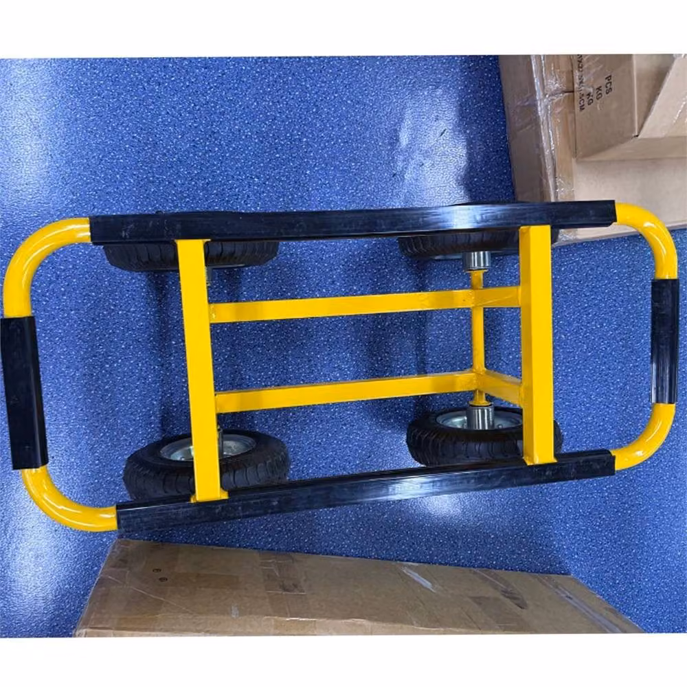 SPETLEK Dolly Trolley Removal Cart in Yellow with 540kg Load Capacity – 4
