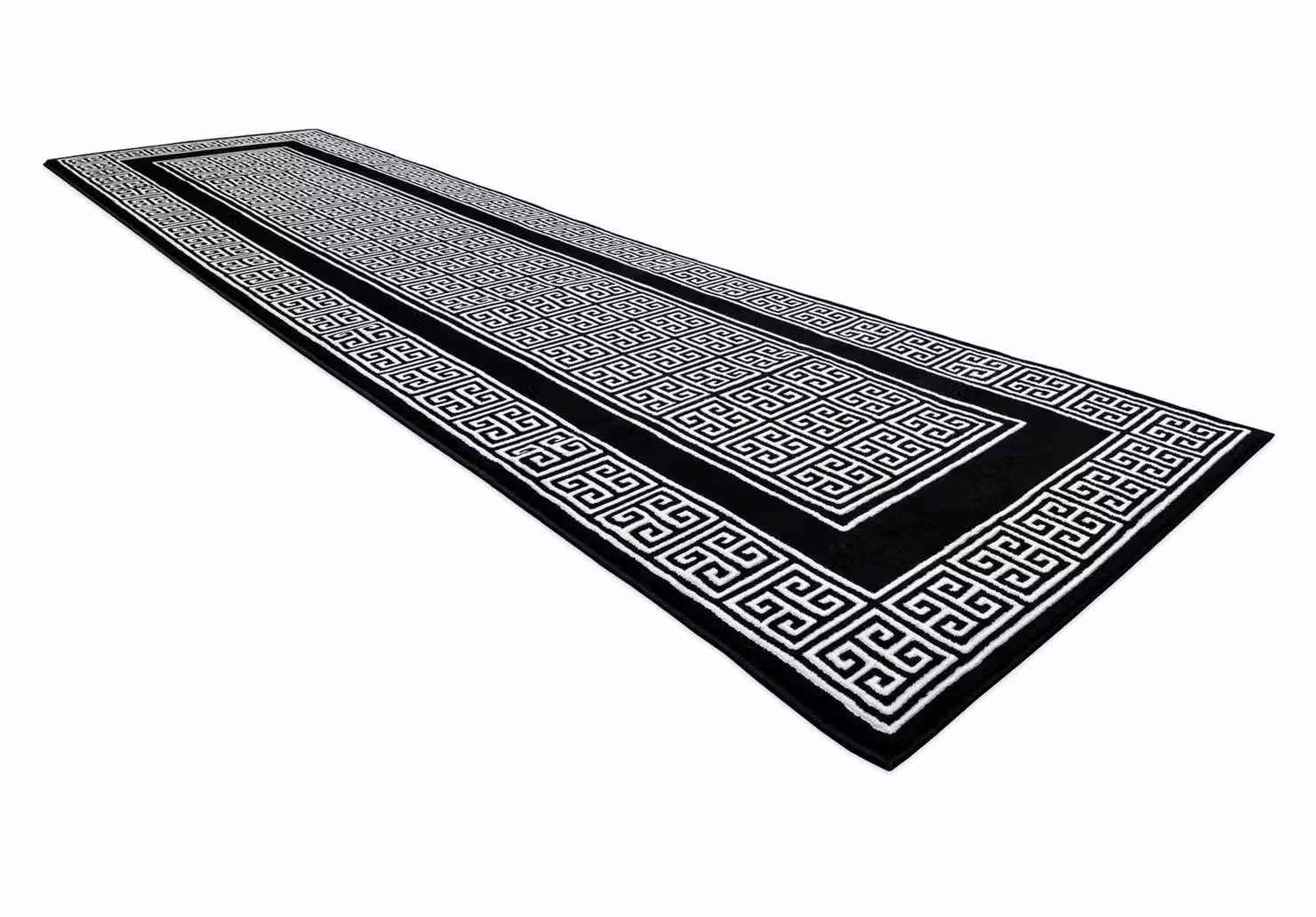 RugsX Gloss Runner in Black, W/D/H: 70 x 250 cm – 4