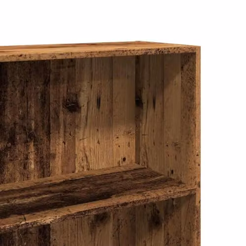 vidaXL Rustic Old Wood Bookcase in Brown, W/D/H: 60 x 30 x 152 cm – 3