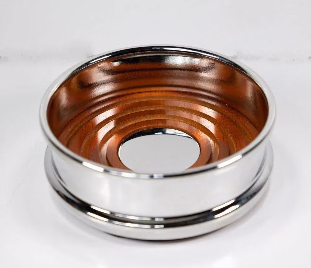 Silver Editions Silverplated Bottle Coaster in Silver – 2