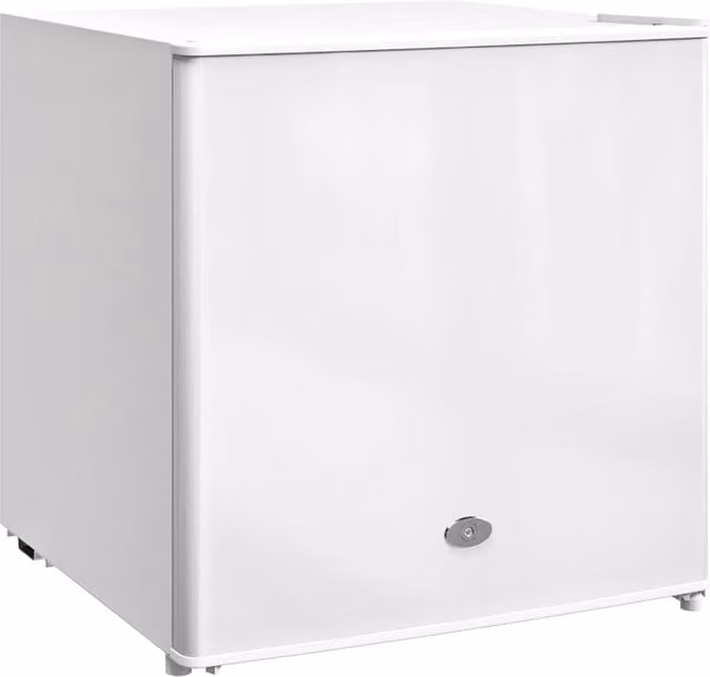 Rolipo 35L White Mini Tabletop Freezer with Lockable Compressor and Reversible Door – 1