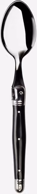 Laguiole Black Coated Stainless Steel Single Teaspoon – 1