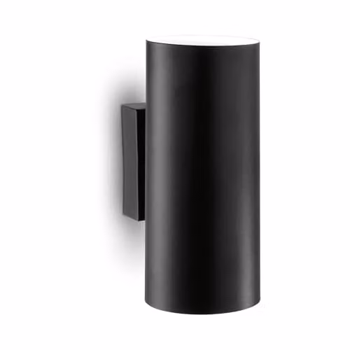 Netlighting Hot 2 Black Up and Down Cylinder Wall Light with GU10 Socket – 1