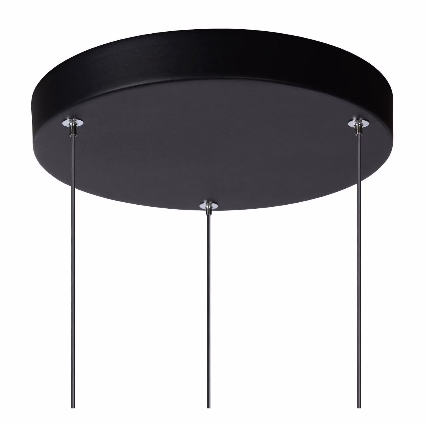 Lucide TUBULE Modern LED Cluster Pendant Light, Black, Height Adjustable – 3