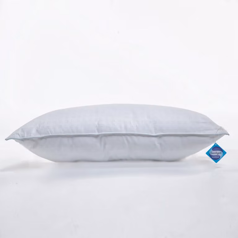 Cuddledown Sanitized Anti Allergy Microfibre Pillow in White