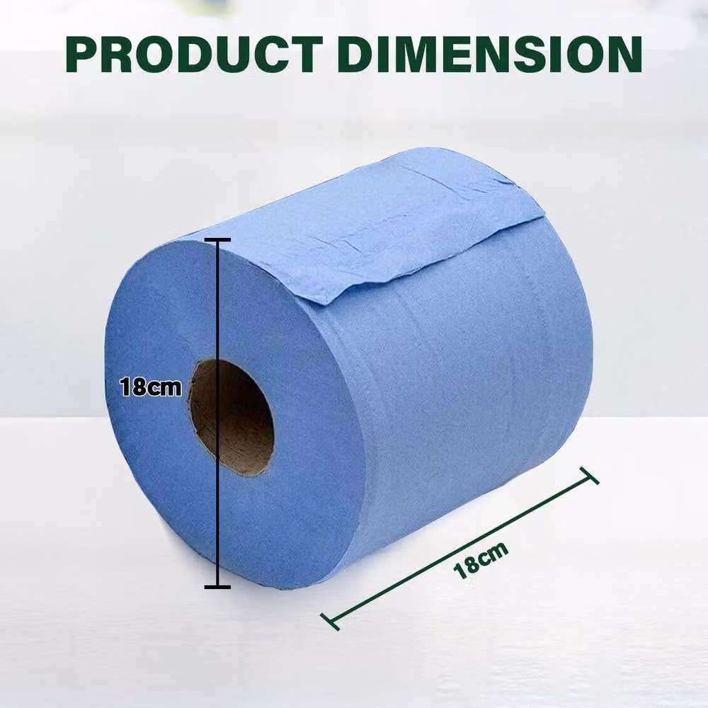ECONX Blue 2-Ply Paper Hand Towel Centrefeed Rolls, 12 Pack – 2