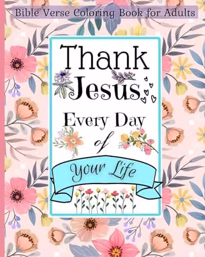 Bible Verse Coloring Book for Adults in Multicolour