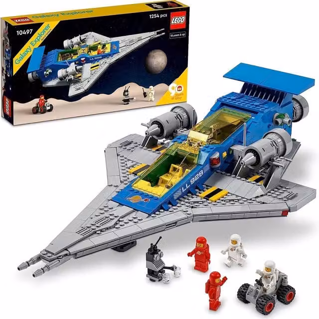 LEGO Galaxy Explorer Blue Creative Vehicle Set