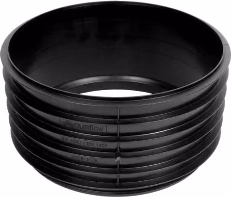 Turtle Enviro 235mm Extension Riser for 450mm Diameter Silt Traps, Black