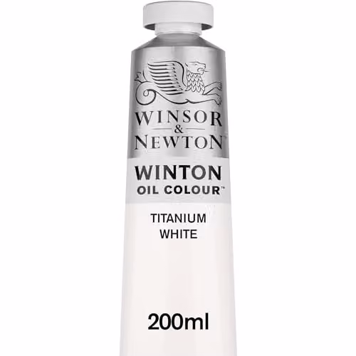 Winsor & Newton Winton Oil Colour Titanium White 200ml
