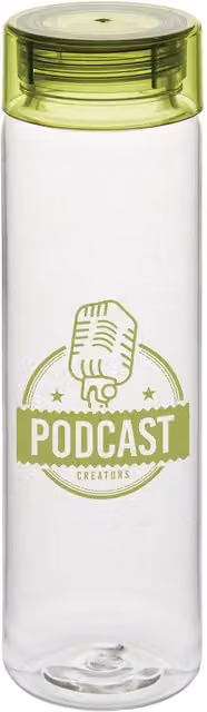 Vinga Cott RPET Water Bottle, Green, 600 ml