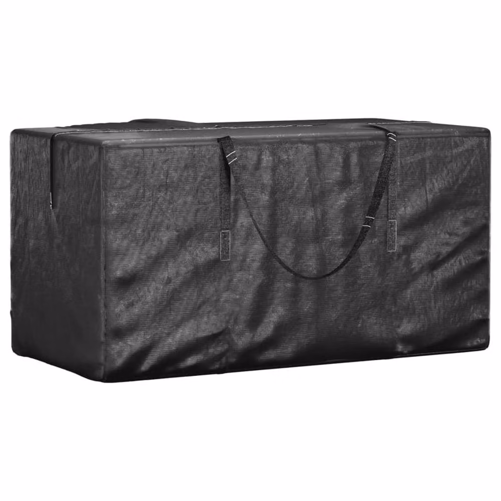 Berkfield Home Durable Garden Cushion Storage Bags, 2 Pack, Black, W/D/H: 150 x 75 x 75 cm – 3