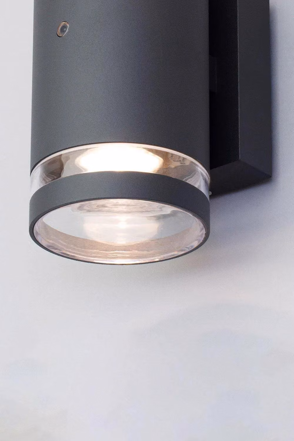 BHS Lighting Cinder Up & Down Outdoor Wall Light with Dusk Sensor in Grey – 2