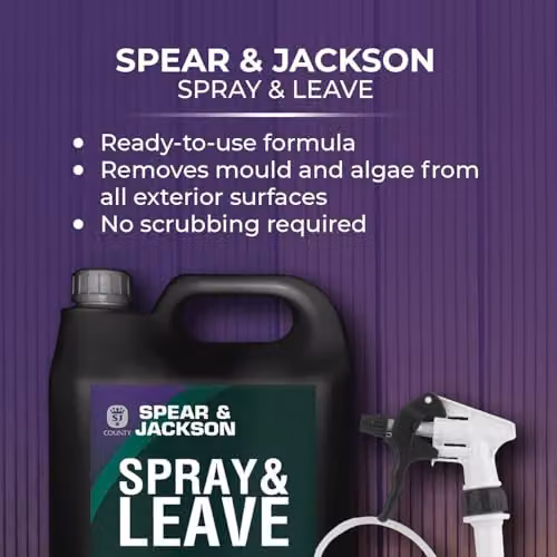 Coopers of Stortford Spear and Jackson Spray and Leave Patio Cleaner with Hand Sprayer, 5 l – 4