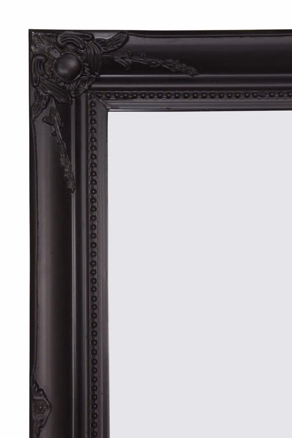 MirrorOutlet Hamilton Black Shabby Chic Large Full Length Wall or Leaner Mirror H 167 cm x W 76 cm – 3