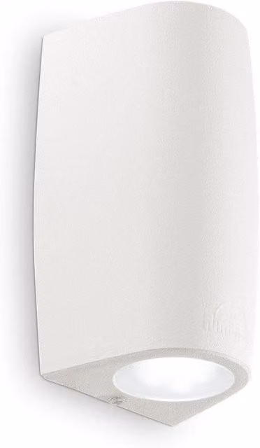 Netlighting Keope LED Small Outdoor Wall Light, White, IP55, GU10