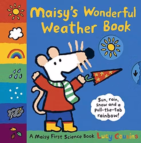 Maisy's Wonderful Weather Book by Walker Books, Multicolour Interactive Paper Book