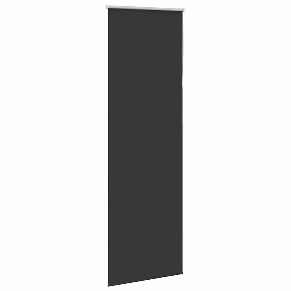 Berkfield Home Blackout Roller Blind, Black Polyester, W: 75 cm, H: 210 cm – 3