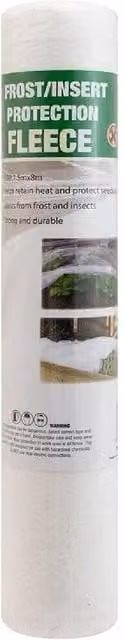 BARGAINS-GALORE Pack of 2 White Frost Protection Plant Fleece Garden Cover Sheets