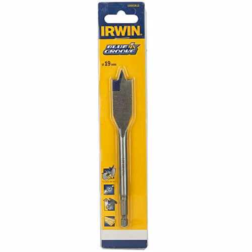 Stanley Blue Groove Wood Drill Bit in Silver and Blue