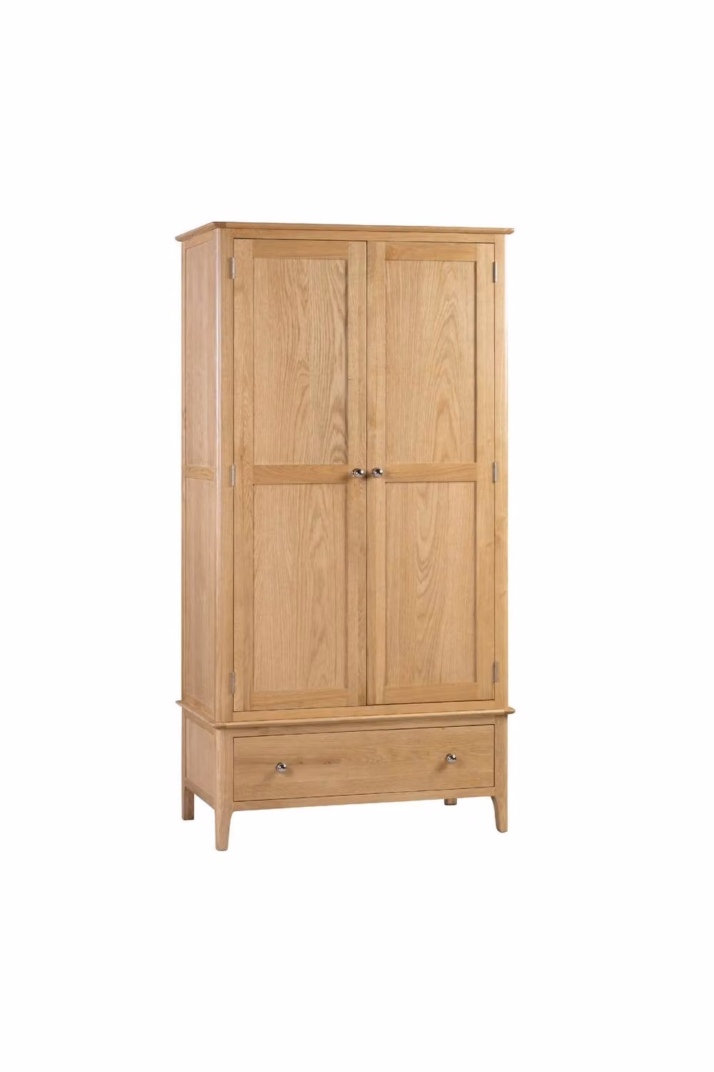 Julian Bowen Cotswold 2 Door 1 Drawer Wardrobe in Oak – 3
