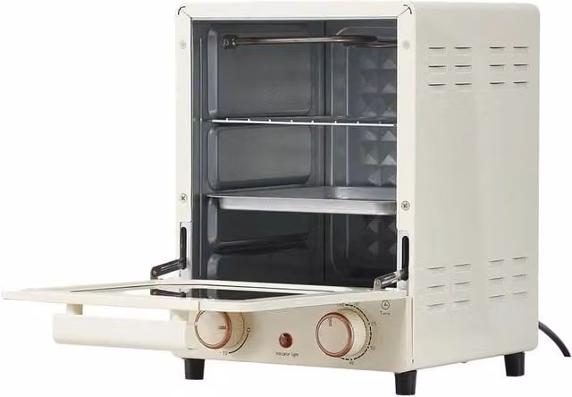 Pawnora 15L Multi-Function 3-Tier Oven and Grill Cooker in Cream – 1