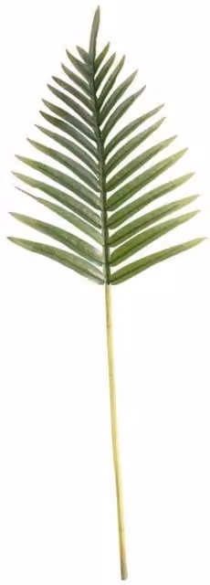 KDMD Real Touch Fern Palm Leaf Green Plant, 3 Pack