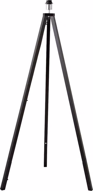 ValueLights Modern Black Wood Tripod Floor Lamp Base
