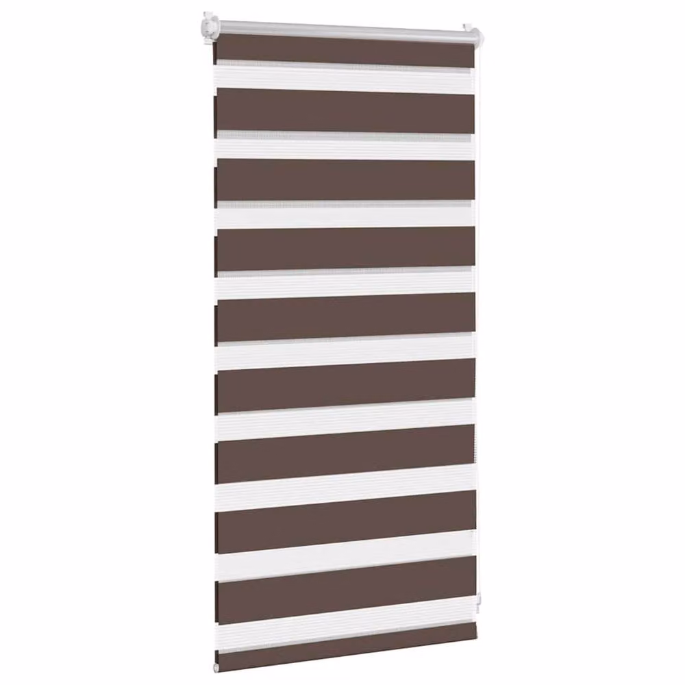 Berkfield Home Zebra Blind, Brown and White, W: 40 cm, H: 100 cm – 3
