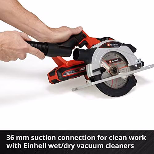 Einhell TE-CS 18/165-1 Li-Solo Cordless Circular Saw, Red – 4