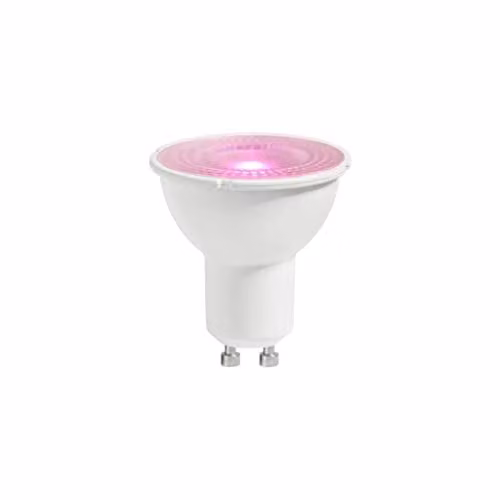 Nordlux Smart RGBW LED GU10 Bulb in White and Transparent Plastic