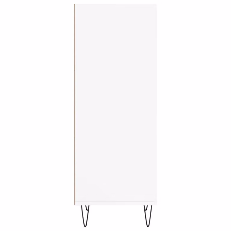 Berkfield Home White Classic Wall Mounted Sideboard, W/D/H: 34.5 x 32.5 x 90 cm