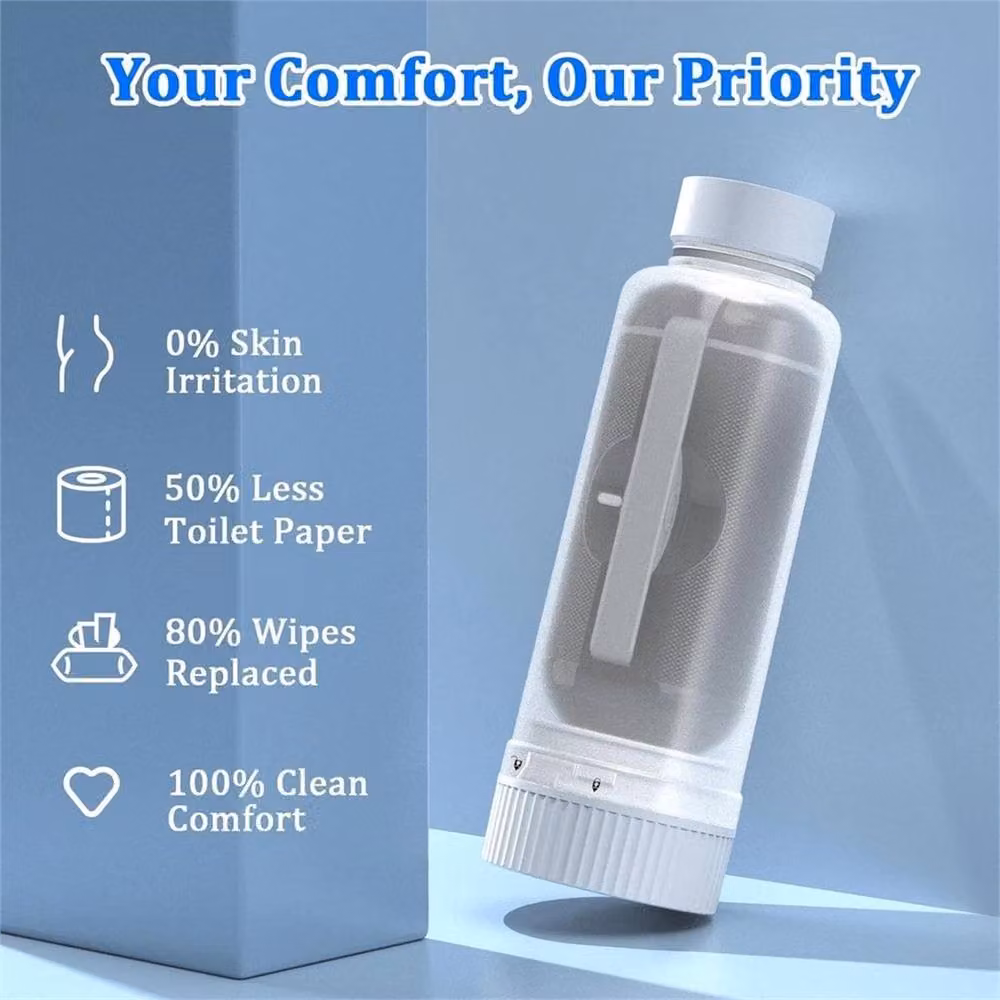 KORVIXA Rechargeable Handheld Electric Bidet Sprayer in Black – 3