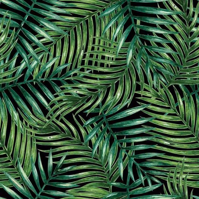 Terrys Chartwell Outdoor UV Water Resistant Printed Fabric in Black and Green