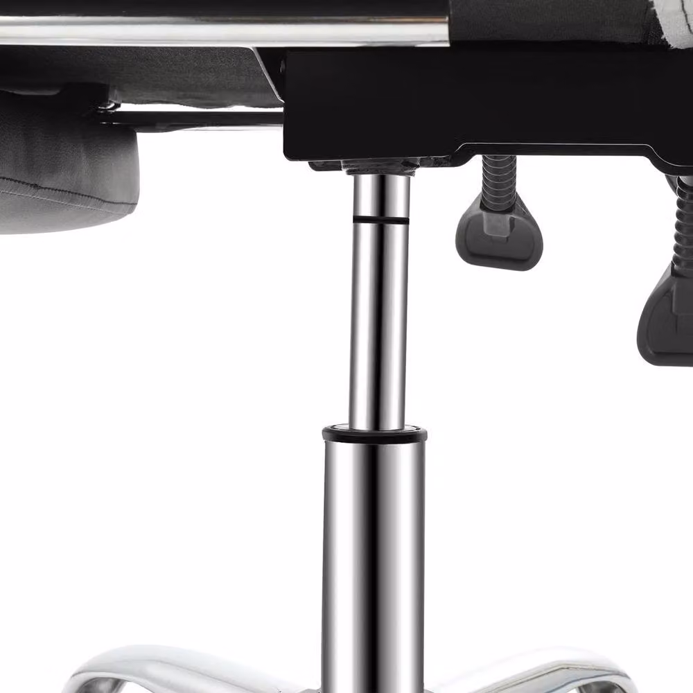 SPETLEK Black Synthetic Leather Massage Gaming and Executive Office Chair with Headrest and Armrests – 5